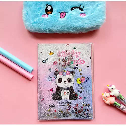 Hello Panda Sulu Simli Defter