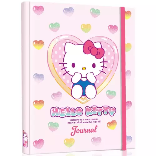 VJ Hello Kitty Gizli Spiralli Planlayıcı Defter 17x23 - 1818