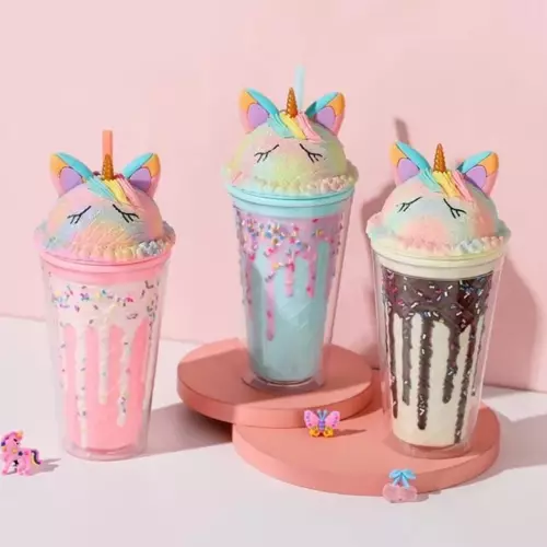 Ice Cream Unicorn Suluk İçecek Bardağı