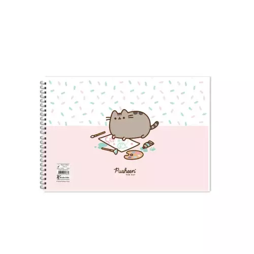 Pusheen Resim Defteri 17x25 15 Yaprak