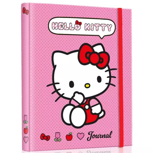 VJ Hello Kitty Gizli Spiralli Planlayıcı Defter 17x23 - 1817