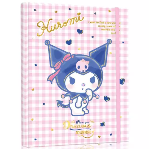 VJ Kuromi Gizli Spiralli Planlayıcı Defter 17x23 - 1850