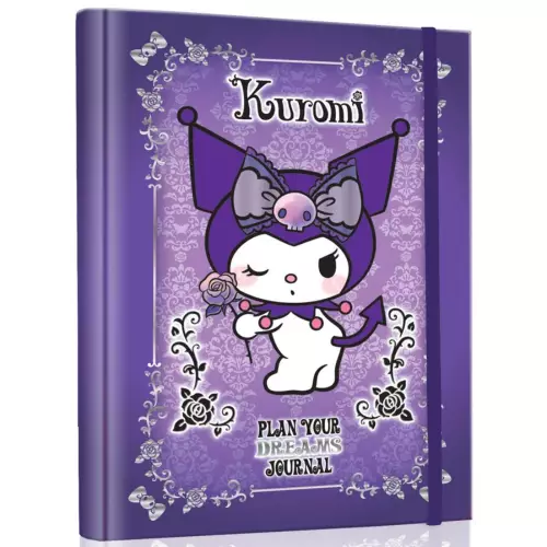 VJ Kuromi Gizli Spiralli Planlayıcı Defter 17x23 - 1854