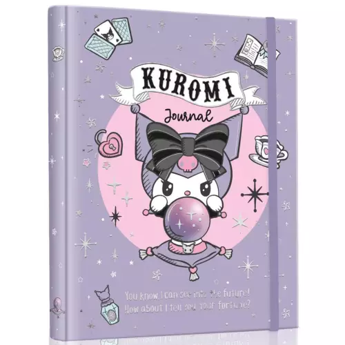 VJ Kuromi Gizli Spiralli Planlayıcı Defter 17x23 - 1853