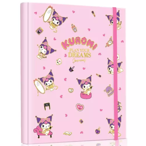 VJ Kuromi Gizli Spiralli Planlayıcı Defter 17x23 - 1855