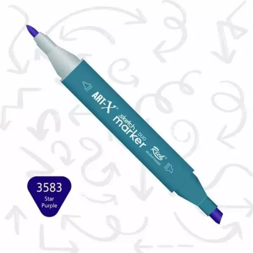 Rich Art-X Sketch Marker Duo - 3583