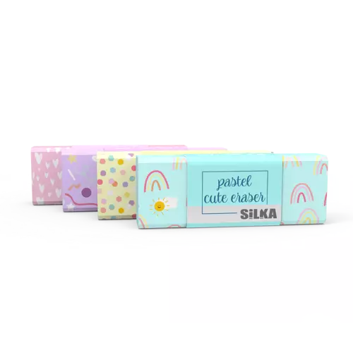 Silka Pastel Cute Silgi