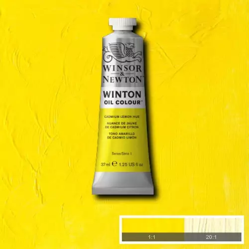 Winsor & Newton Winton Yağlı Boya 37 ml Cadmium Lemon Hue 087